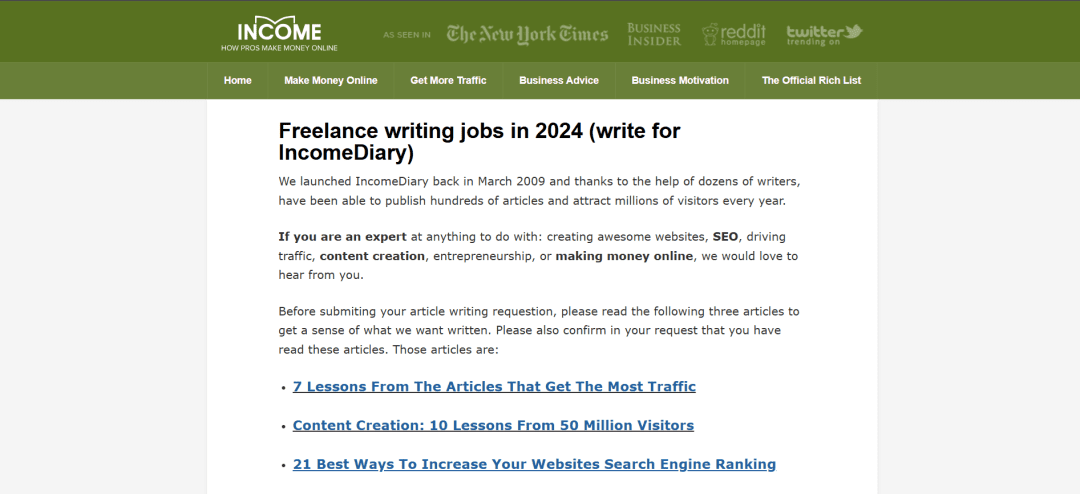 IncomeDiary